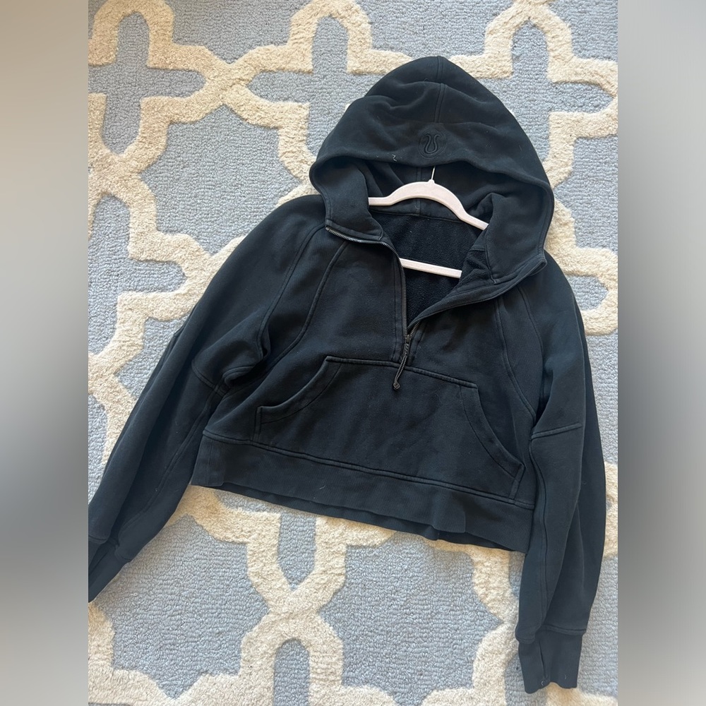 lululemon scuba oversized half-zip hoodie